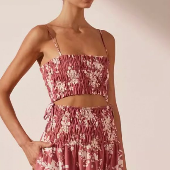 ✨ SALE Shona Joy Cali Shirred Bralette Sz4 - Picture 2 of 8